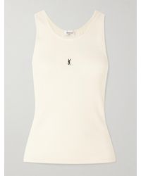 Saint Laurent - Tank Top - Lyst
