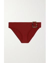 Eres Bandeau-bikini-oberteil Mit Verzierung - Rot