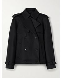 Nili Lotan - Amaury Double-Breasted Wool-Blend Coat - Lyst