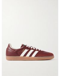 adidas Originals - Samba Og Sneakers Aus Leder Mit Velourslederbesatz - Lyst