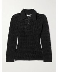 Bode - Willows Crocheted Cotton Top - Lyst