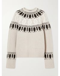 arch4 - Jackson Fair Isle Cashmere Sweater - Lyst