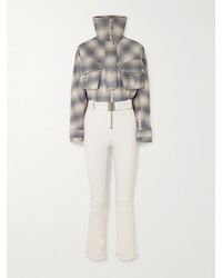 CORDOVA - The Telluride Belted Checked Wool-Blend And Stretch Ski Suit - Lyst