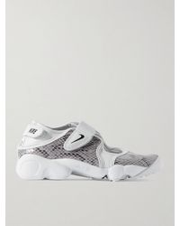 Nike - Baskets À Bouts Fendus En Cuir Effet Serpent Air Rift - Lyst