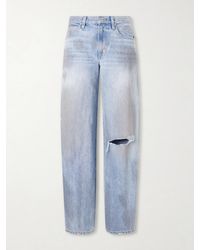 SLVRLAKE Denim - Tess Long Distressed Boyfriend Jeans - Lyst