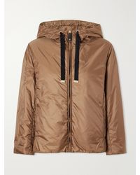 Max Mara - Padded Hooded Shell Jacket - Lyst