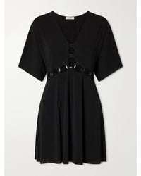 Eres - Connection Cutout Jersey Mini Dress - Lyst