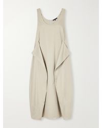 Tibi - Cotton-Poplin Midi Dress - Lyst