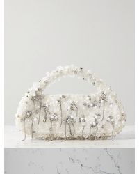 Clio Peppiatt - Chandelier Tote Aus Kunstleder Mit Verzierungen - Lyst