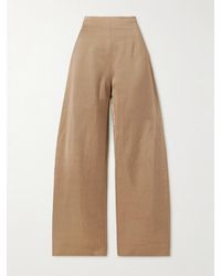 Cortana - Gloria Dupioni Wide-Leg Pants - Lyst