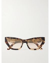 Dior - Cdior B6I Cat-Eye Tortoiseshell Acetate Sunglasses - Lyst