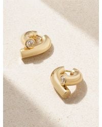 Tabayer - Oera Ohrringe Aus 18 Karat Mit Diamanten - Lyst