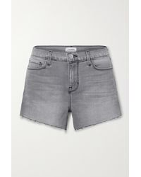 Grey Jean and denim shorts for Women 