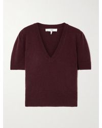 FRAME - Pullover Aus Recyceltem Kaschmir Mit Raffungen - Lyst