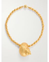Julietta - Mykonos-Plated Beaded Necklace - Lyst