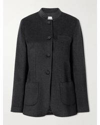 LIBEROWE - Alexander Brushed Wool And Cashmere-Blend Blazer - Lyst