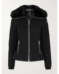 Fusalp - Montana Plush-Trimmed Paneled Quilted Padded Ski Jacket - Lyst