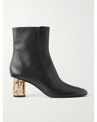 Givenchy - Tape 65 Leather Ankle Boots - Lyst