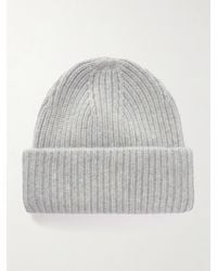 Yves Salomon - Beanie Aus Geripptem Kaschmir - Lyst