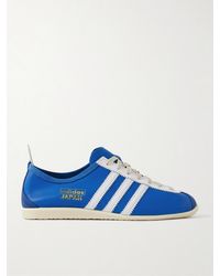 adidas Originals - Japan Suede-Trimmed Leather Sneakers - Lyst