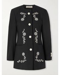 S.S.Daley - Embroidered Wool Jacket - Lyst