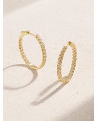 Anita Ko - Boucles D'Oreilles En Or 18 Carats (750/1000) Et Diamants Luna Large - Lyst