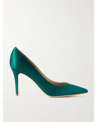 Gianvito Rossi - Gianvito 85 Satin Pumps - Lyst