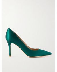 Gianvito Rossi - Gianvito 85 Pumps Aus Satin - Lyst