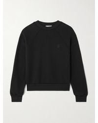 ÉTERNE - Sweatshirt Aus Jersey Aus Einer Baumwoll-Modalmischung Mit Stickerei - Lyst