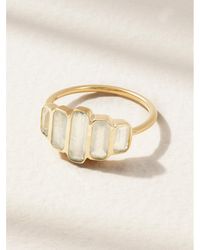 Melissa Joy Manning - Cityscape Ring Aus Recyceltem 14 Karat Mit Aquamarinen - Lyst