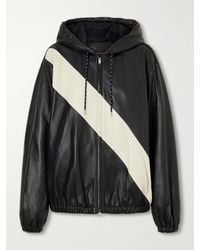 Wales Bonner - Vista Striped Leather Jacket - Lyst