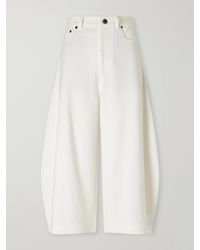 Brunello Cucinelli - Cotton And Linen-Blend Jersey Knee-Lenght Shorts - Lyst