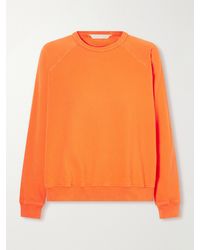 Mother - The Biggie Concert Cotton Sweatshirt - Lyst