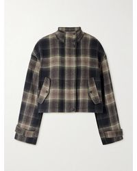 Veronica Beard - Bateman Checked Wool-Blend Jacket - Lyst