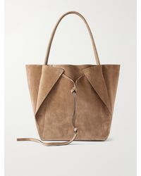 Gabriela Hearst - Marija Tasseled Suede Tote - Lyst