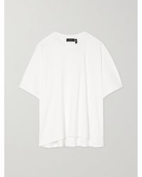 Theory - T-Shirt Oversize En Jersey De Coton - Lyst