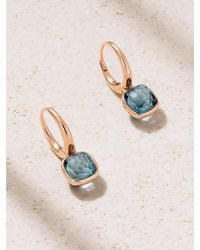 Pomellato - Nudo 18-Karat Rose Topaz Earrings - Lyst