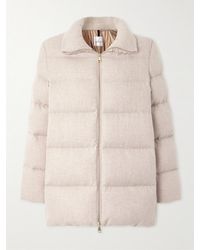 Moncler - Bonaguil Padded Wool And Cashmere-Blend Down Jacket - Lyst