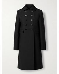 Gucci - Double-Breasted Wool-Crepe Coat - Lyst