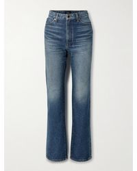 KHAITE - Danielle High-Rise Slim-Leg Jeans - Lyst