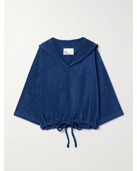 Lisa Marie Fernandez - Sailor Cotton-Terry Top - Lyst
