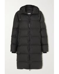 Rains - Hooded Quilted Padded Shell Coat - Lyst