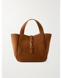 Saint Laurent - Le 5 À 7 Baby Bea Suede Shoulder Bag - Lyst