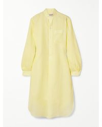 Charvet - Elysee Oversized Linen Nightdress - Lyst
