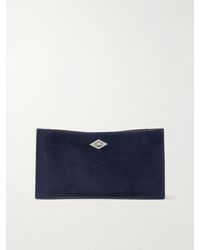 Metier - Ease 22 Suede Clutch - Lyst