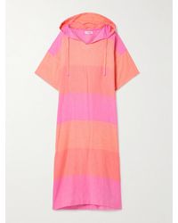 lemlem - Beritu Hooded Striped Cotton Coverup - Lyst