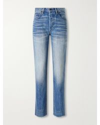 Tom Ford - Melanie High-Waist Straight-Leg Jeans - Lyst