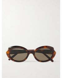 Loewe - Oval-Frame Acetate Sunglasses - Lyst