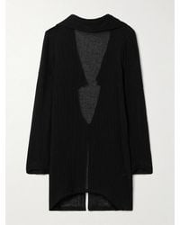 Lisa Marie Fernandez - Open-Back Ruffled Linen-Blend Gauze Tunic - Lyst