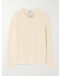 Escvdo - Litoral Open-Knit Cotton Top - Lyst